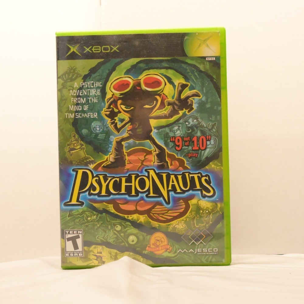 Psychonauts Original Xbox CIB Complete in Box Case Manual Disc
